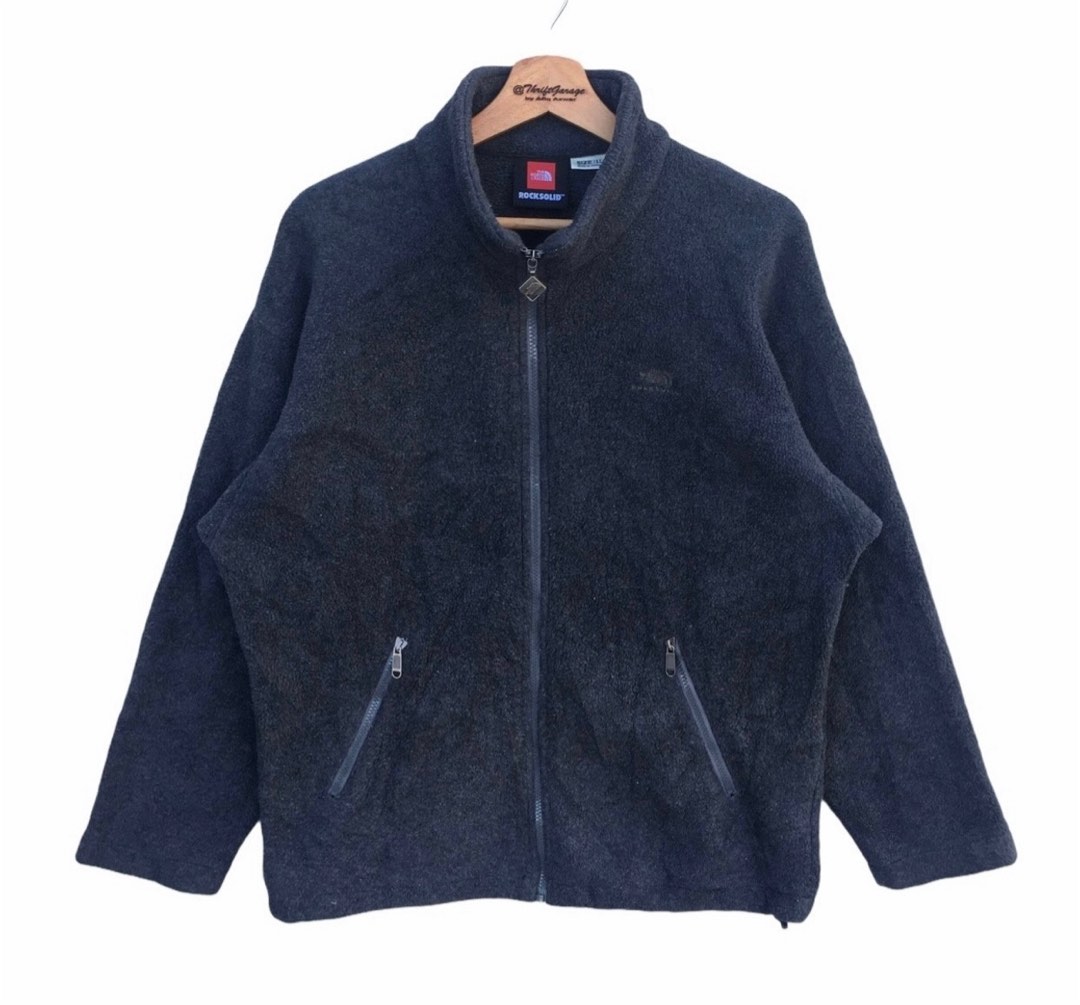 Vintage The North Face RockSolid Fleece Jacket Made in Japan, Men's ...
