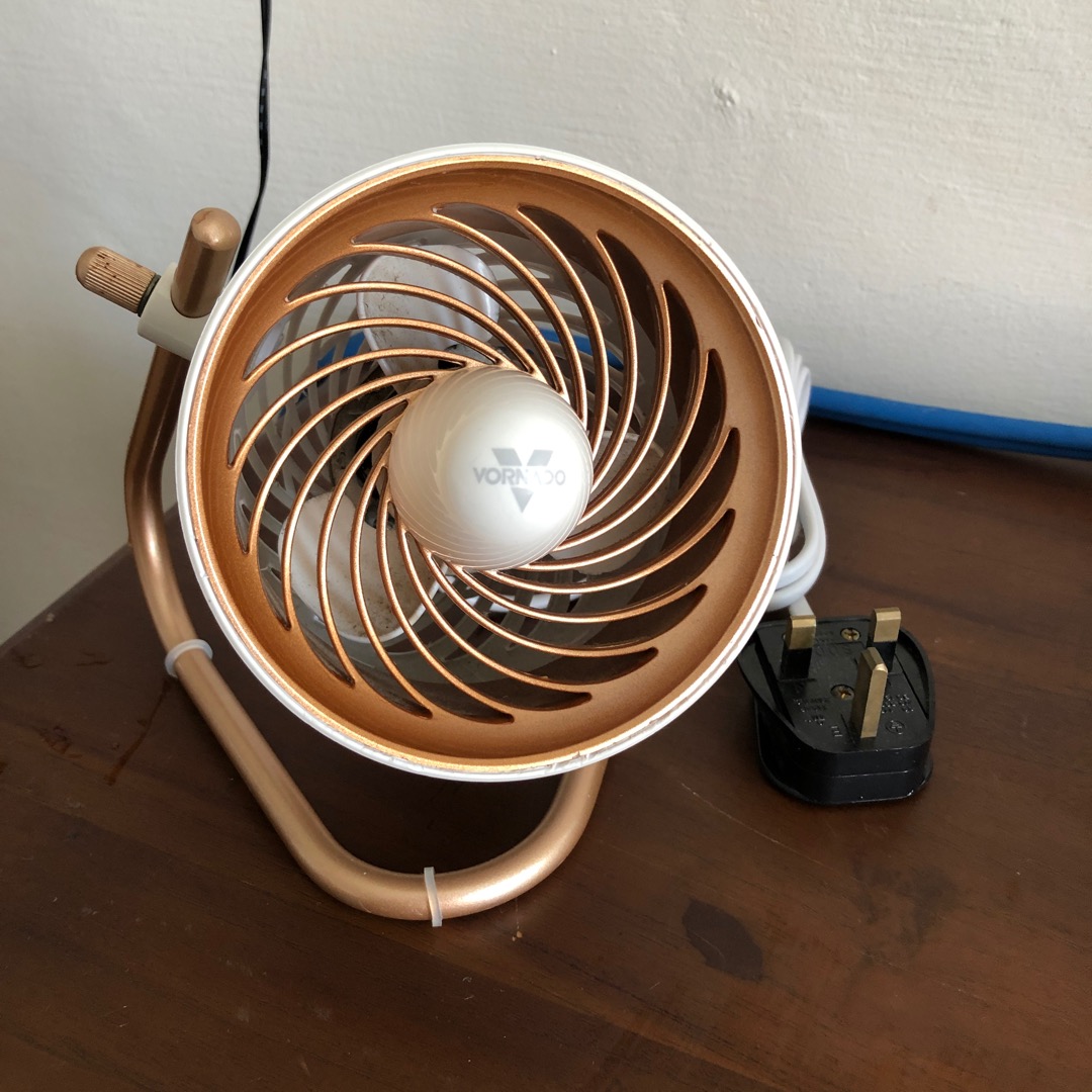 VORNADO DESK FAN, Furniture & Home Living, Lighting & Fans, Fans on