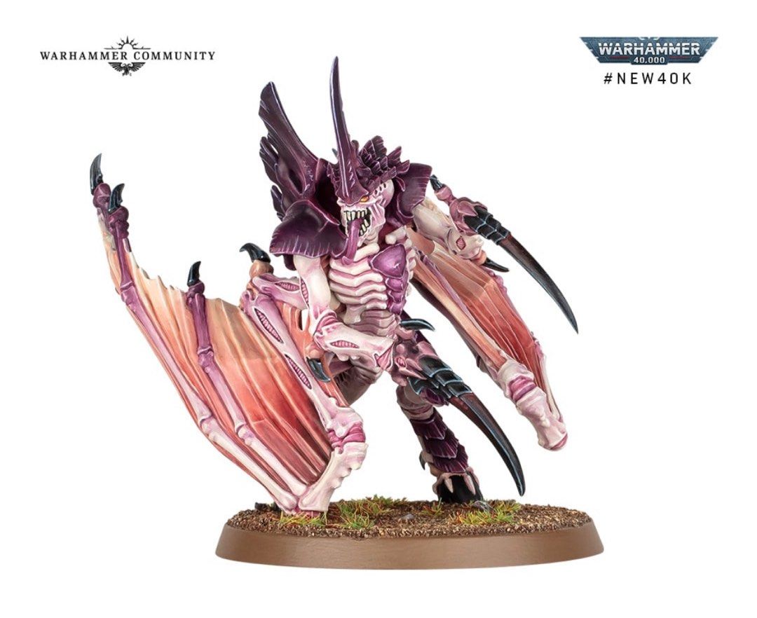 Warhammer Winged tyranid prime, Hobbies & Toys, Toys & Games on Carousell