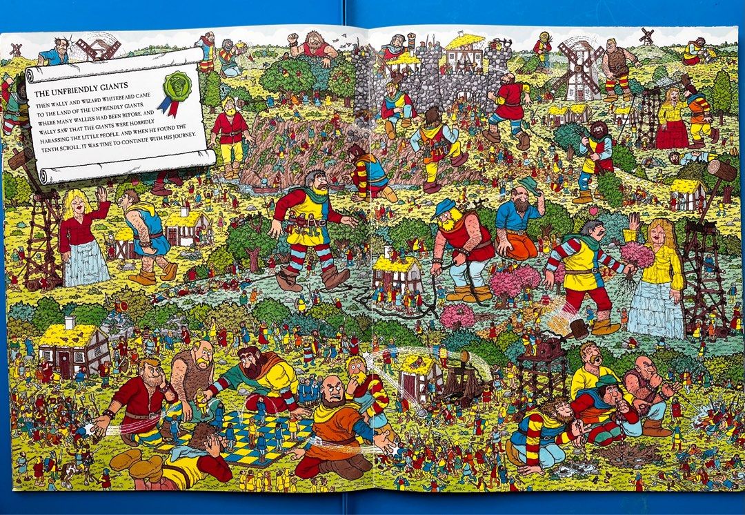 Where’s Wally (Waldo) bundle book of 2 (Category: Children's Books) located in Quezon City. Submitted by junkstar2020 (Listing ID 1241053514, Image 3). Description: Where’s Wally or you know him better as Waldo (US), in big books with super fine details. Challenging but fun..