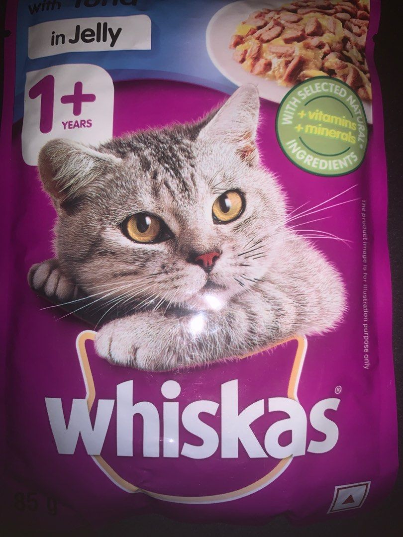 Whiskas wet food Chicken in Gravy / Tuna in Jelly, Pet Supplies, Pet