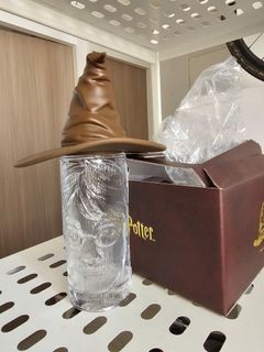 WIZARDING WORLD HARRY POTTER SORTING HAT GLASS
