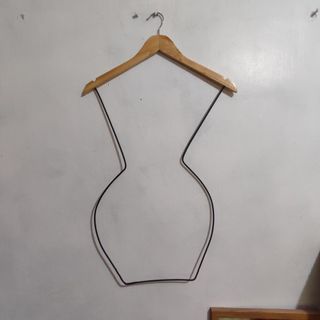 Wooden Body Shape Hanger