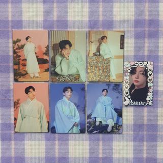 wts / want to sell jungkook dalmajung mini photocard set