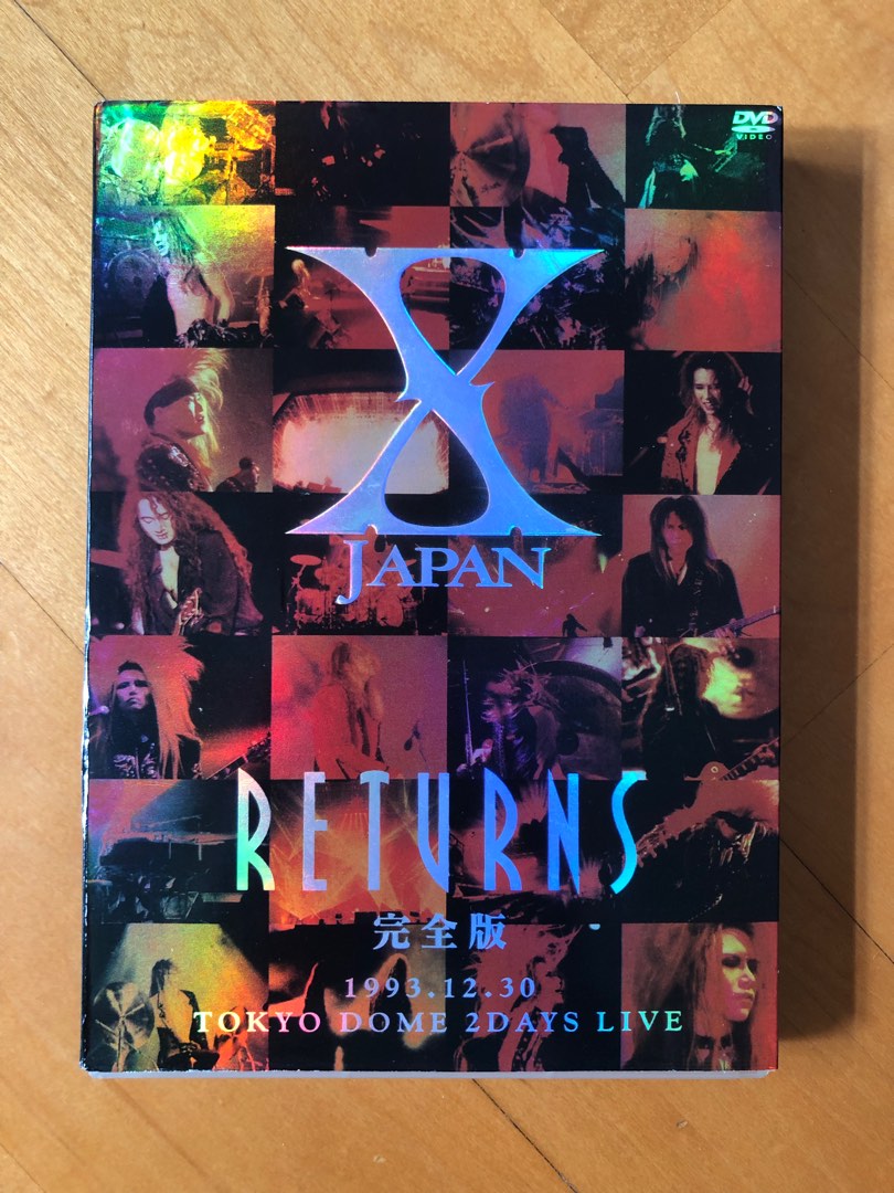 X Japan - Returns (Tokyo Dome Live 1993.12.30 2 dvd 完全版）, 興趣