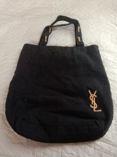 YSL parfums black tote bag