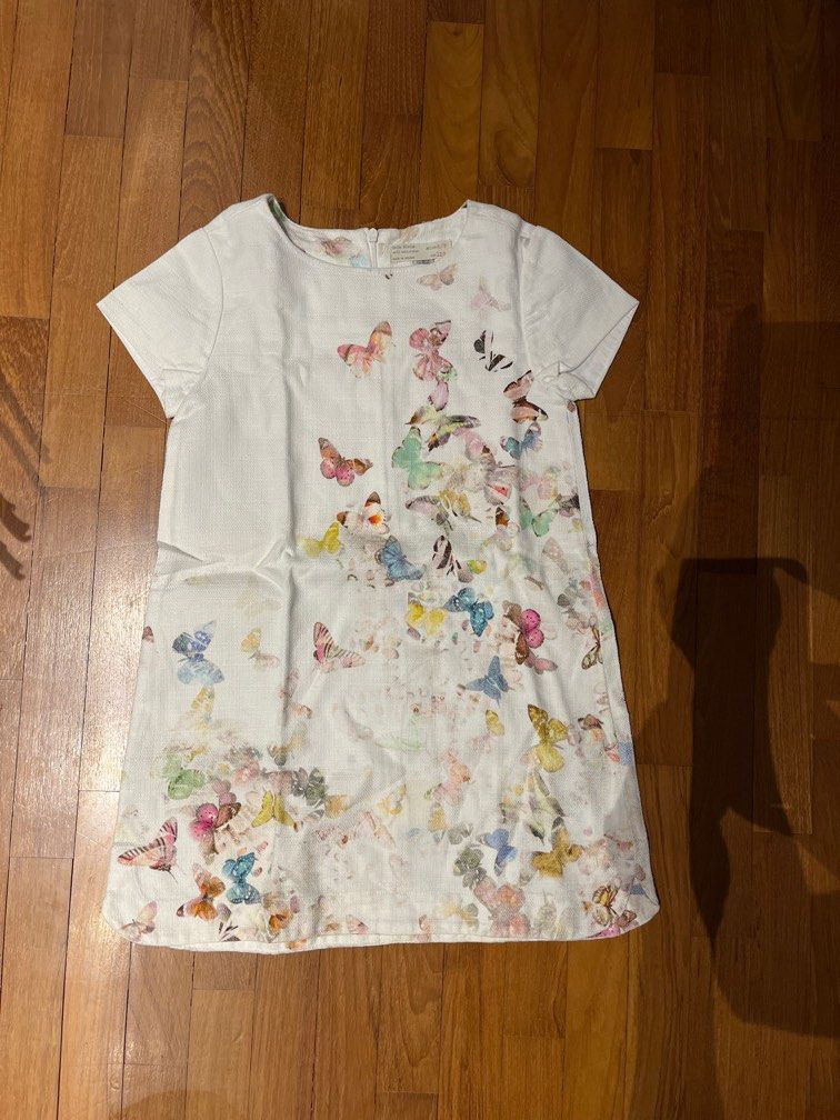 Zara butterfly discount dress