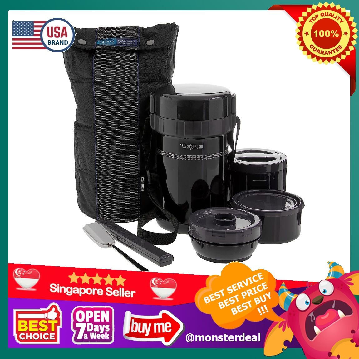 Zojirushi classic bento vacuum lunch cheap jar