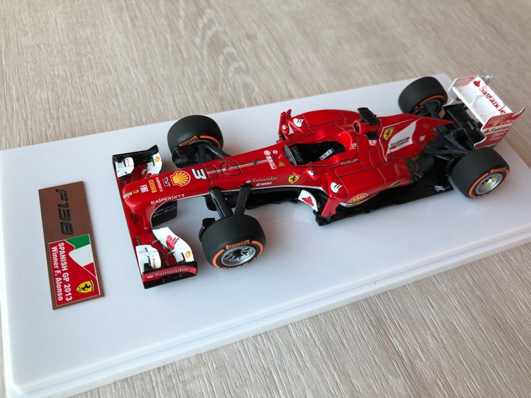 1/43 Tameo Ferrari F138 Spanish GP 2013 winner Fernando Alonso