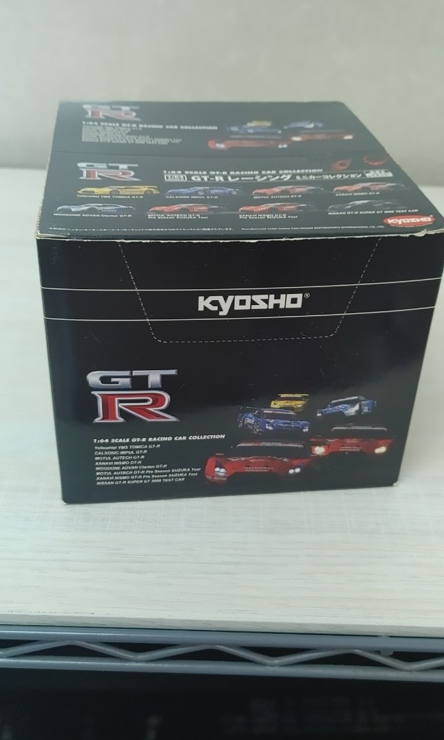 1/64 kyosho GTR Racing Car Collection box set, 興趣及遊戲, 玩具 遊戲類- Carousell