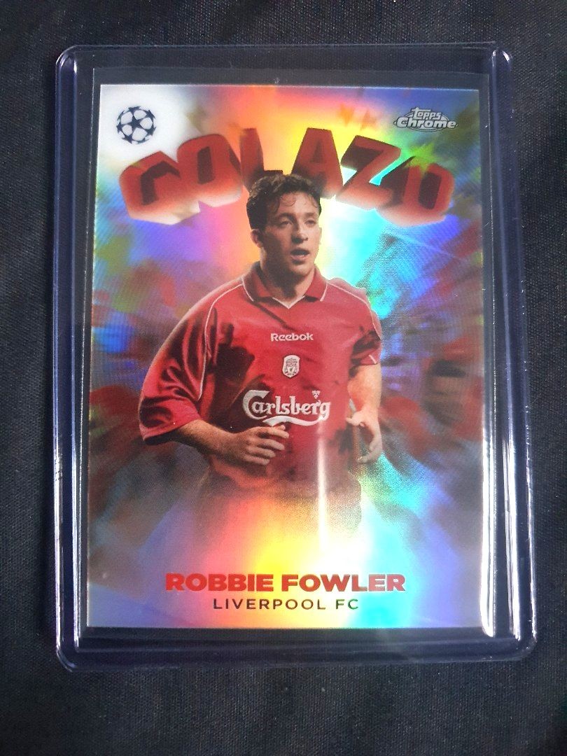 2022-23 Topps Chrome Golazo Robbie Fowler Liverpool FC, Hobbies  Toys,  Memorabilia  Collectibles, Vintage Collectibles on Carousell