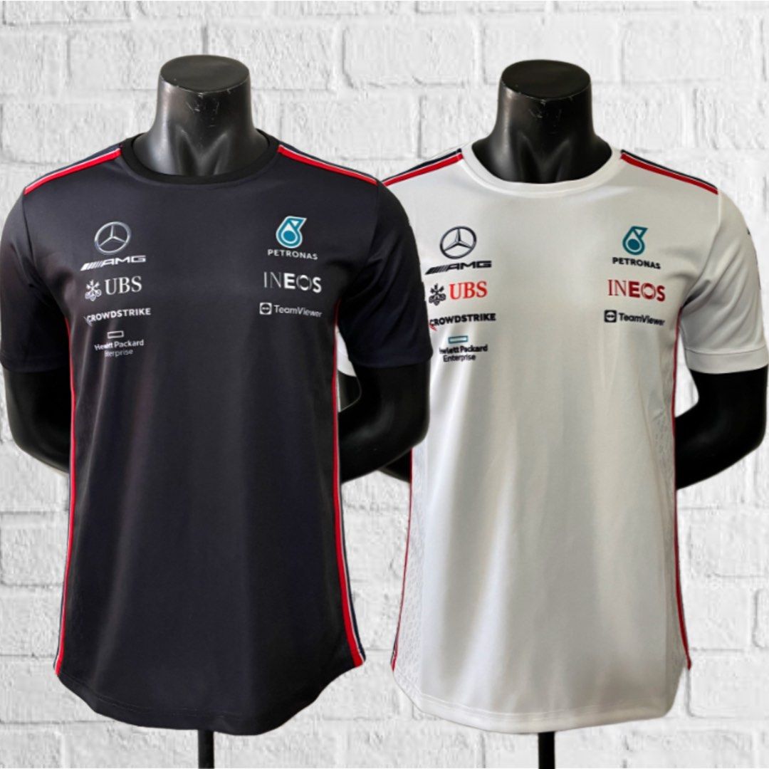 Mercedes AMG Petronas F1 2023 Team Driver T-Shirt - White