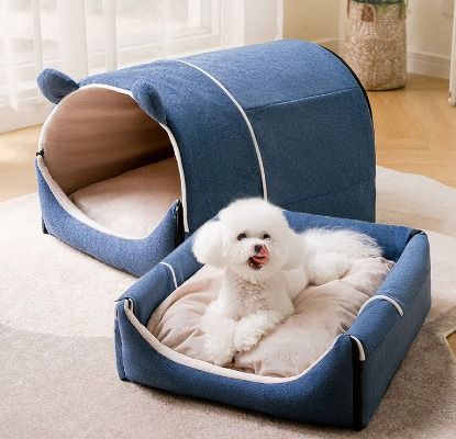Igloo bed for large dogs clearance