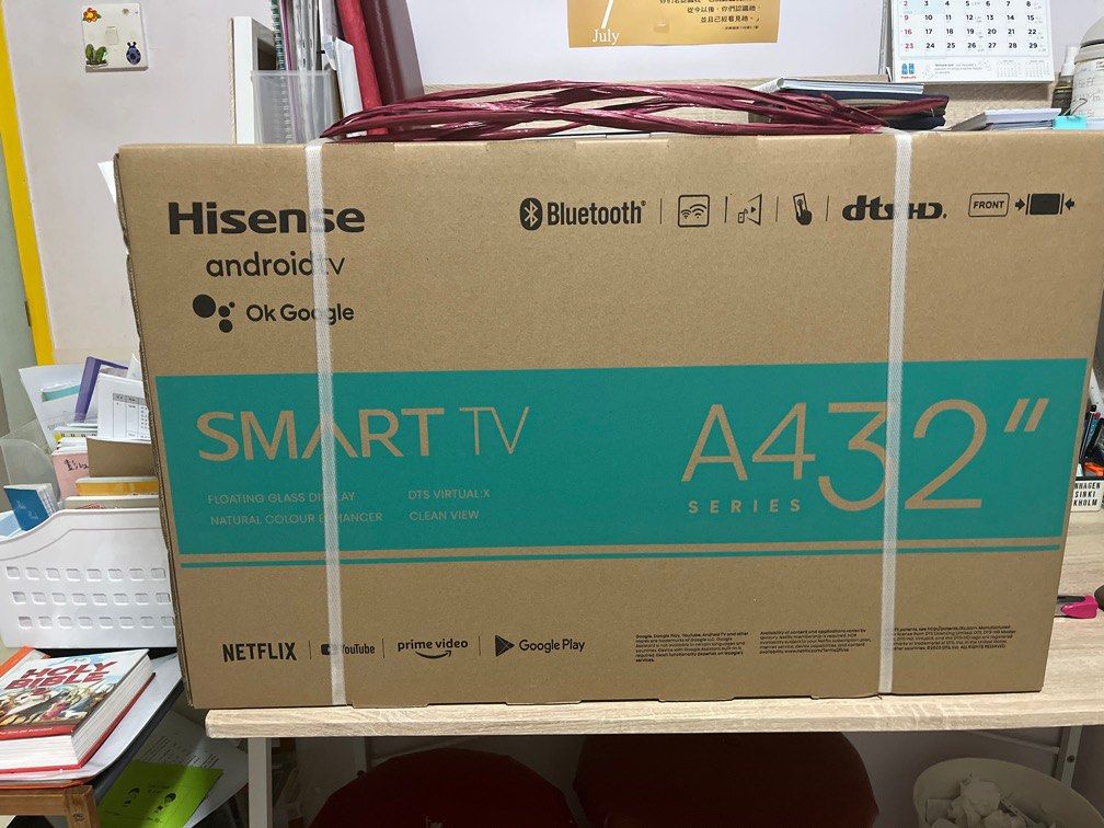 32” Hisense tv, TV & Home Appliances, TV & Entertainment, TV on Carousell