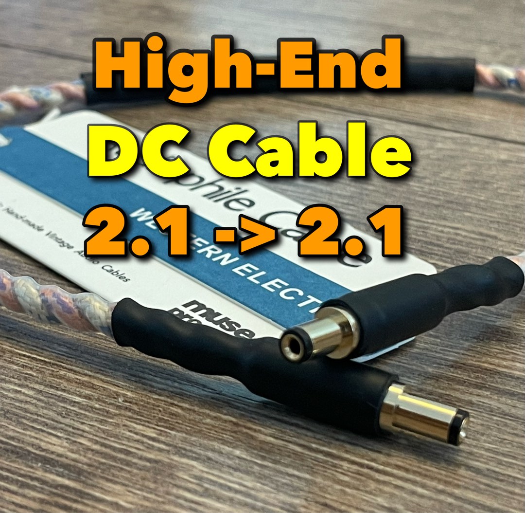 High-End NOS Western Electric DC Cable 2.1/2.1 •50cm, Audio, Other ...