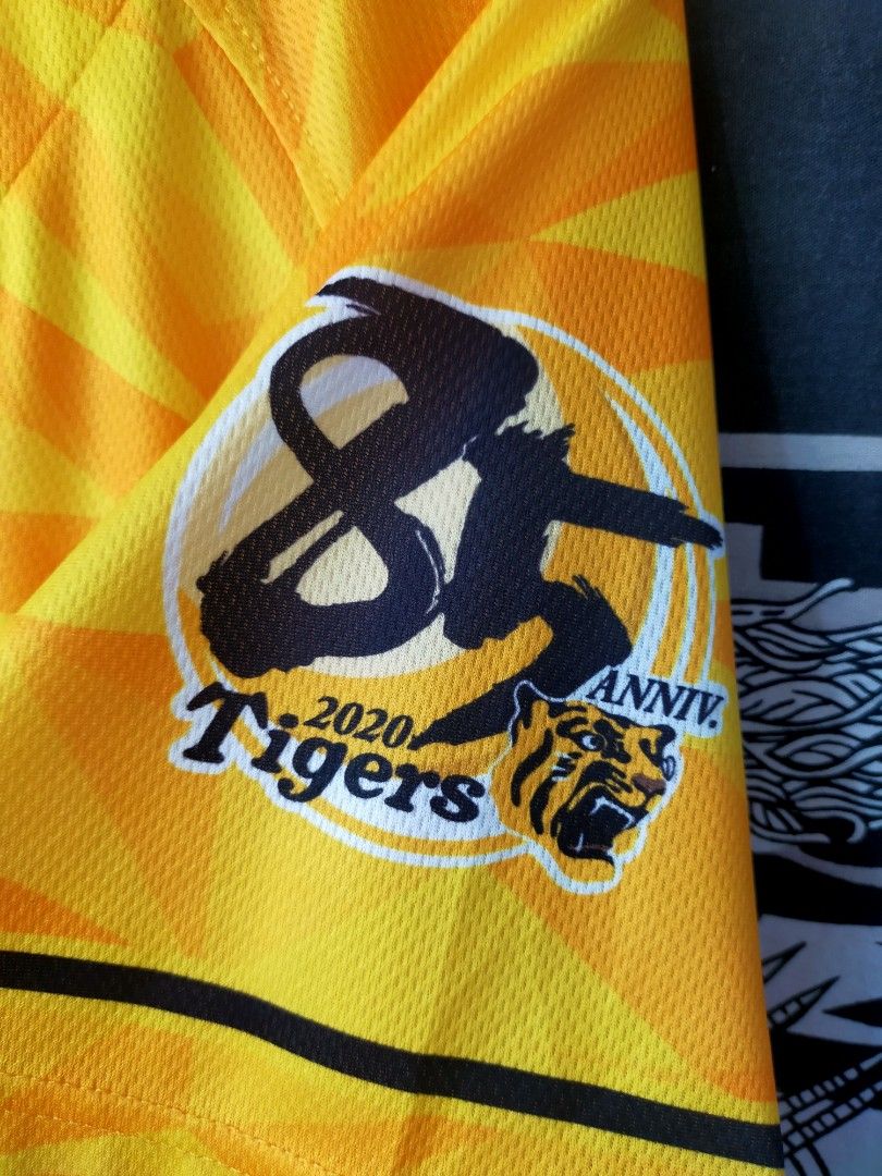 Limited Japan Hanshin Tigers 85th Anniversary Baseball Jersey Yellow