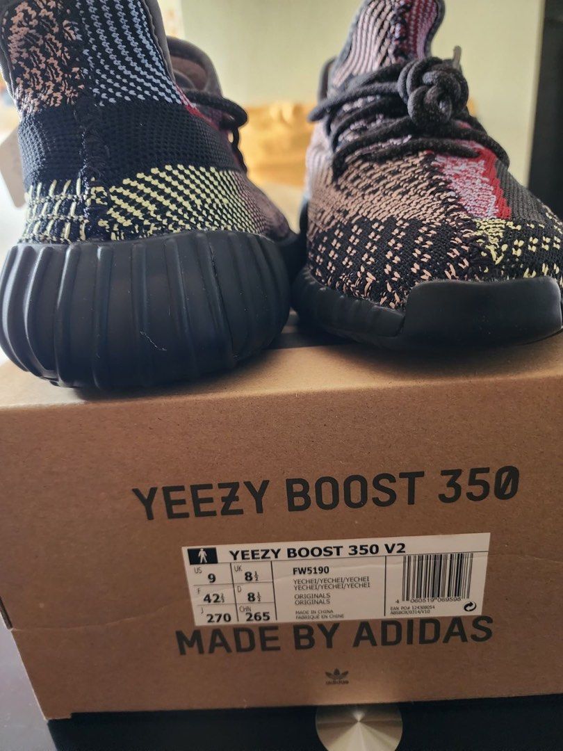 9US Brand New Deadstock adidas Yeezy Boost 350 V2 Yecheil Non