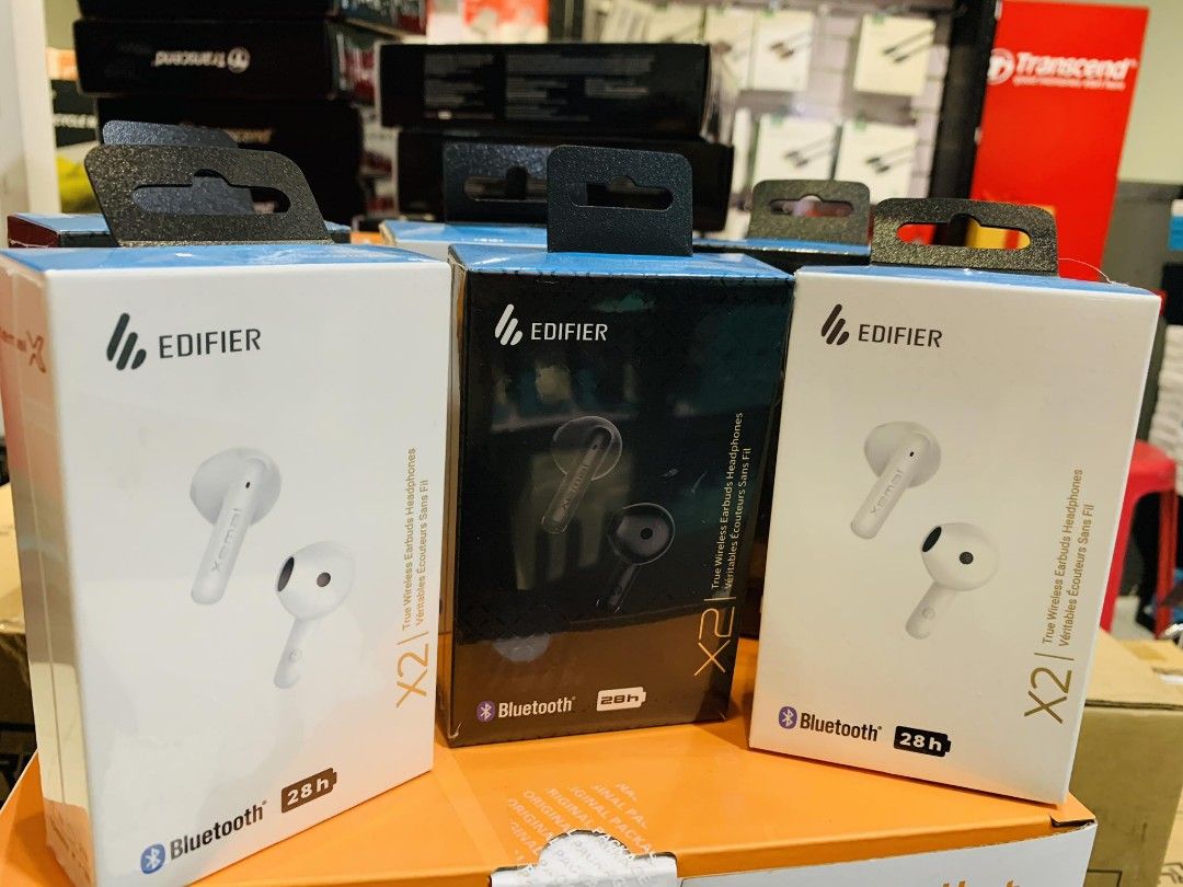 💯 Edifier X2 True Wireless Earbuds Headphones Bluetooth (Category: Headphones & Headsets) located in Makati City. Submitted by techubstoreandaccessories (Listing ID 1241327370, Image 3). Description: Edifier X2 True Wireless Earbuds Headphones Bluetooth Black/White Onhand ready to ship‼️‼️ ✅BRANDNEW ORIGINAL & SEALED ✅ACTUAL PICTURE POSTED ✅ACCEPT WALK IN/PICK UP CLIENT 📍Location: Evangelista St. Makati City ✅ACCEPT BULK ORDERS WITH DISCOUNT ✅M