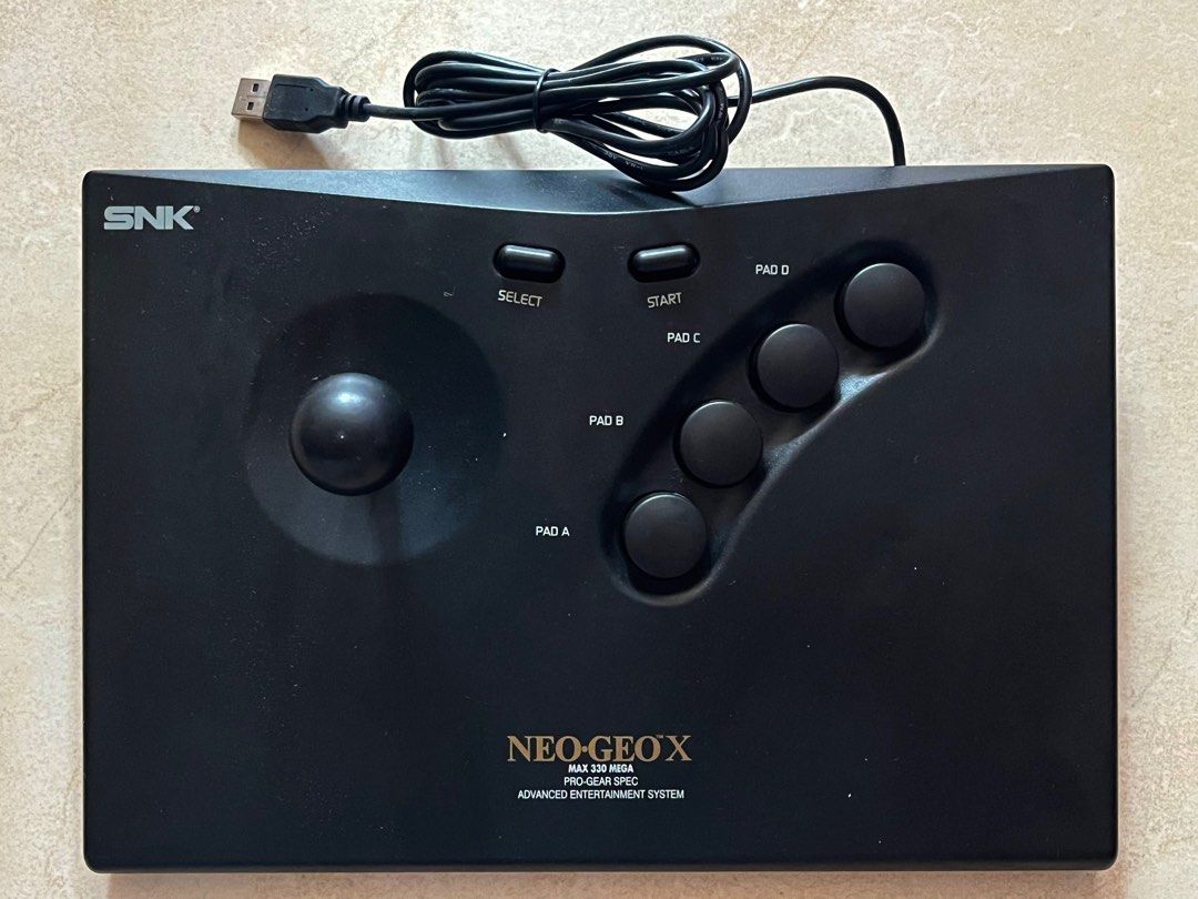 日版 NEO GEO X STATION MAX 330 MEGA SNK NG ARCADE STICK NG-003 USB JOYSTICK  CONTROLLER PRO GEAR SPEC ADVANCED ENTERTAINMENT SYSTEM 大手掣 大型搖桿控制器 波棍大制