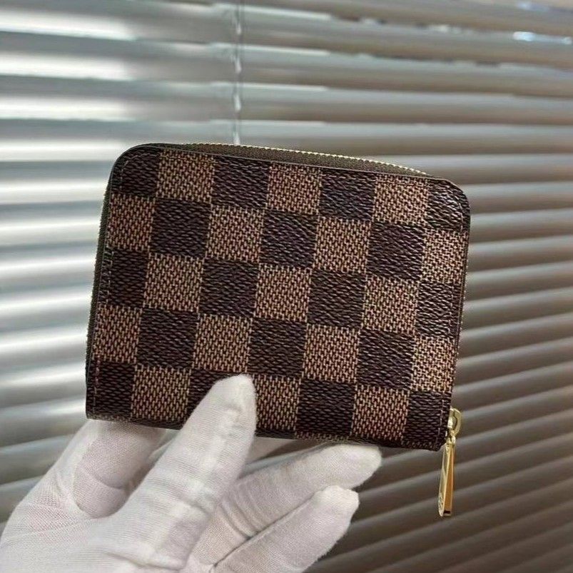 lv short wallet, Luxury, Bags & Wallets on Carousell