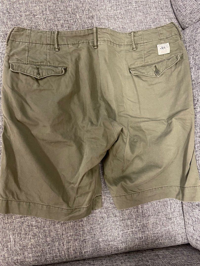 中古RRL shorts 短褲(vintage）, 男裝, 褲＆半截裙, 短褲- Carousell