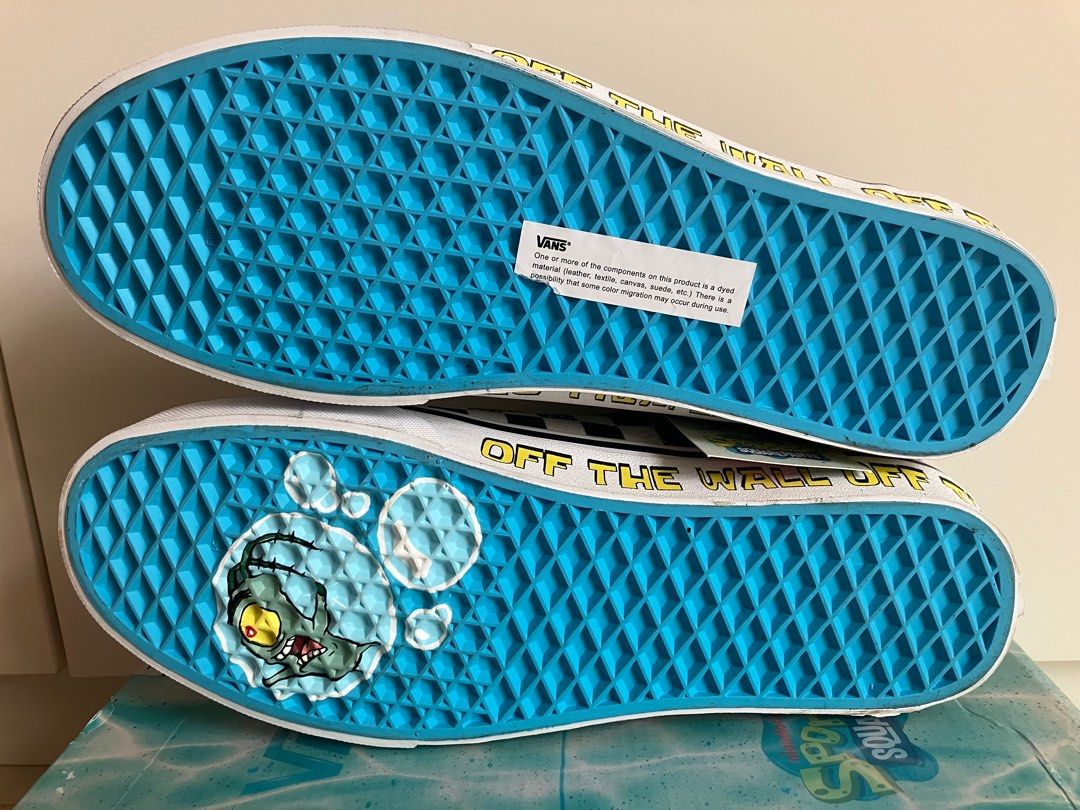 バンズ X SpongeBob Collaboration Old Skool Athletic Shoes - Sz 8.5