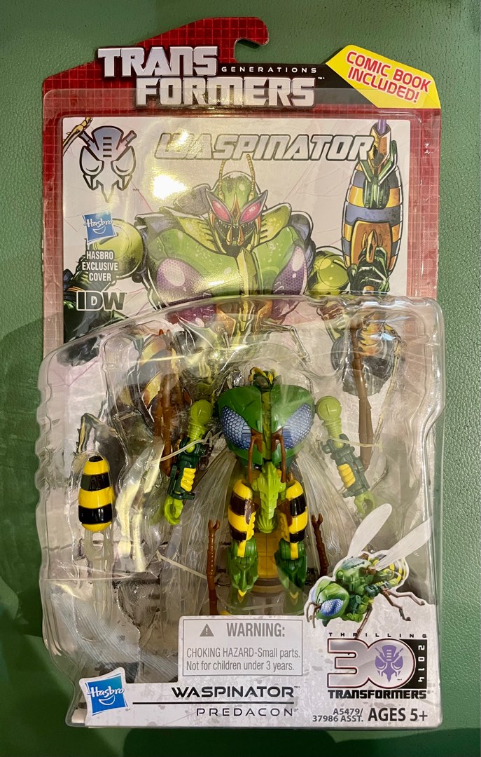 全新美版 Waspinator 蟲 Transformers IDW Generations 變形金剛, 興趣及遊戲, 玩具 & 遊戲類
