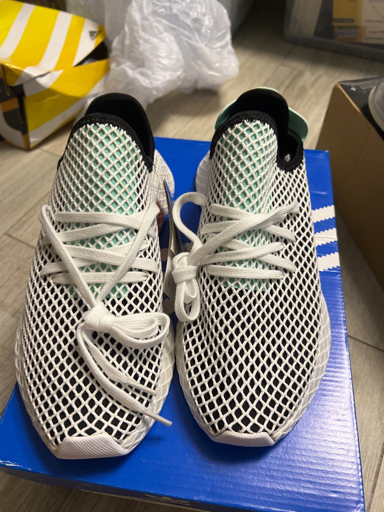 Adidas 全新男裝波鞋Deerupt Runner size US 8, 男裝, 鞋, 便服鞋