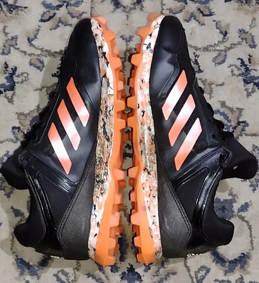 Adidas Fabela Zone Boost with Dotted Field Hockey Shoes Kasut Hoki Adidas Size 5UK
