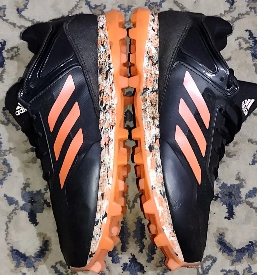Adidas Fabela Zone Boost with Dotted Field Hockey Shoes Kasut Hoki Adidas Size 5UK