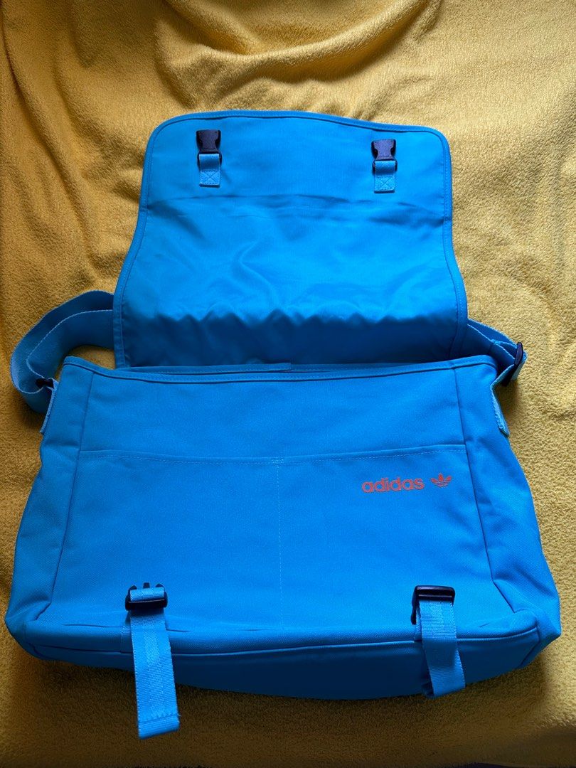Adidas messenger bag blue deals