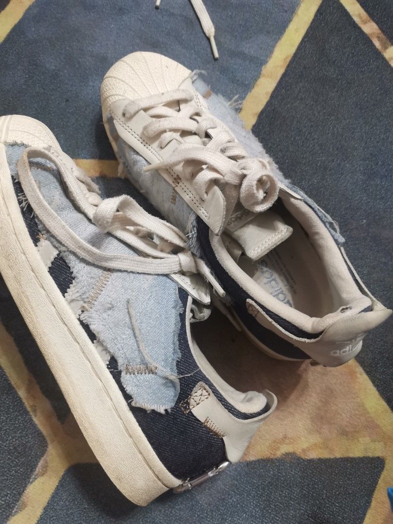 Adidas superstar with online jeans
