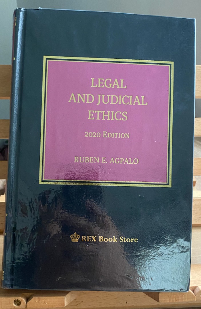 Agpalo Legal and Judicial Ethics 2020, Hobbies & Toys, Books