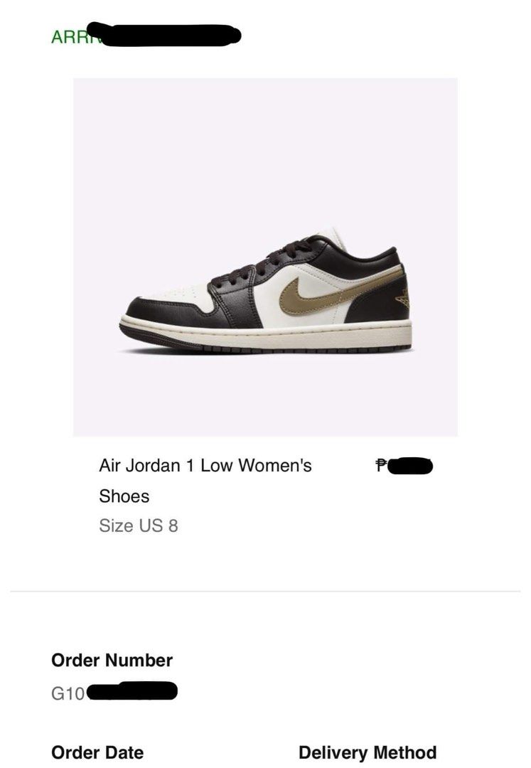 Air Jordan 1 Low Shadow Brown - Size 9 Women