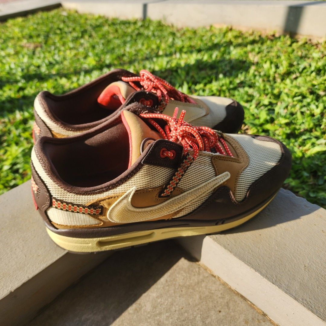 Nike Air Max 1 Travis Scott Cactus Jack Baroque Brown - Thrifter