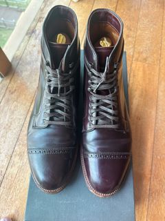 Mens cordovan boots hot sale
