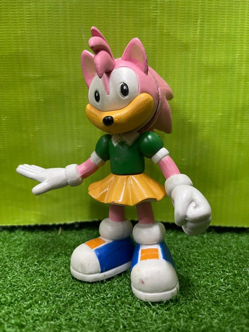 Super Sonic Amy Rose Toy AMY ROSE SUPER SONIC THE HEDGEHOG, Hobbies Toys,  Toys Games On