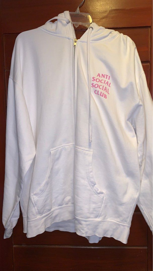 Anti Social Social Club “ASSC” zip up hoodie (Category: Coats, Jackets and Outerwear) located in Bulacan. Submitted by donlor (Listing ID 1241307532, Image 1). Description: nego.