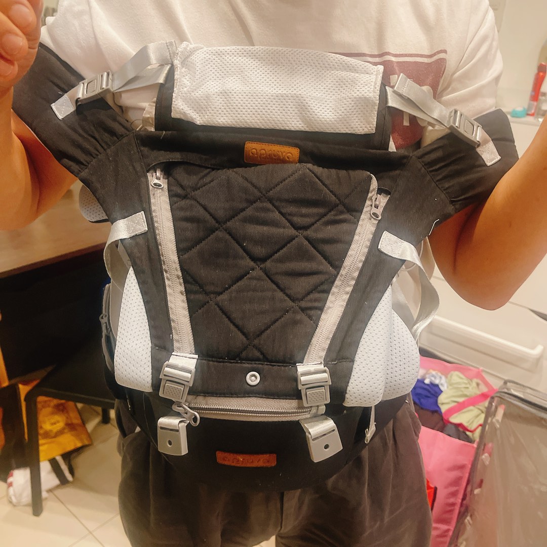 Apruva black hipseat baby carrier Babies Kids Going Out Carriers Slings on Carousell