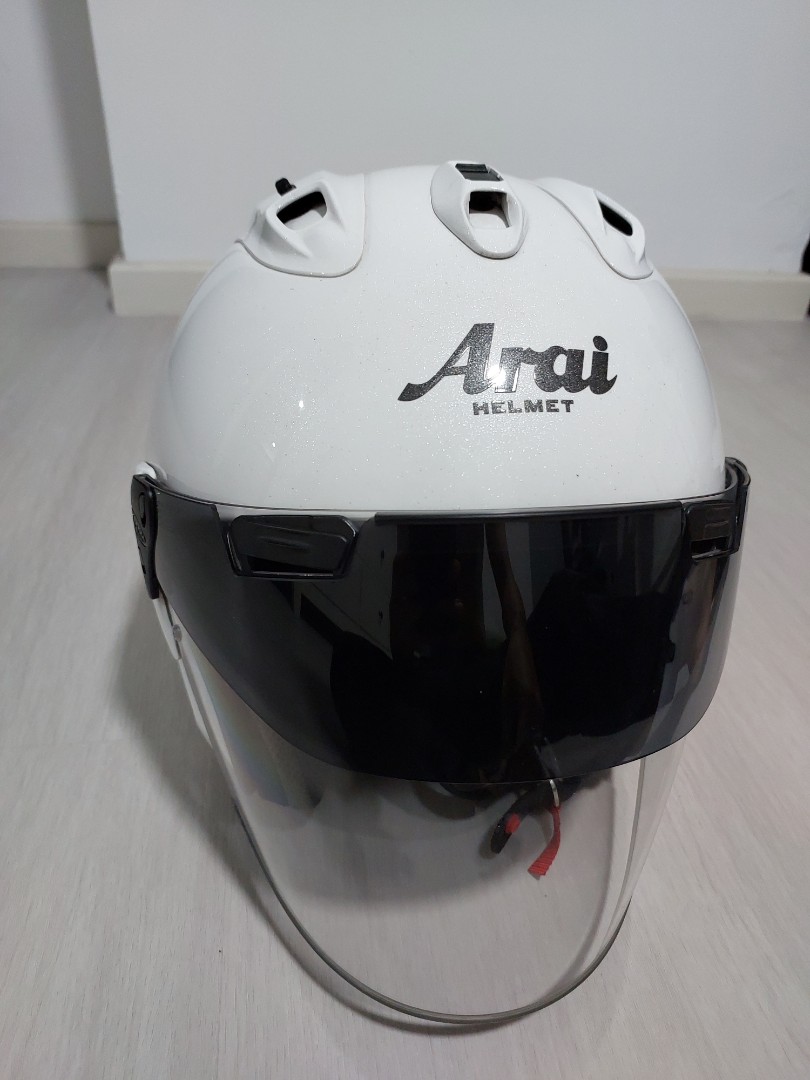 Arai VZ Ram XL White Motorcycles Motorcycle Accessories On Carousell