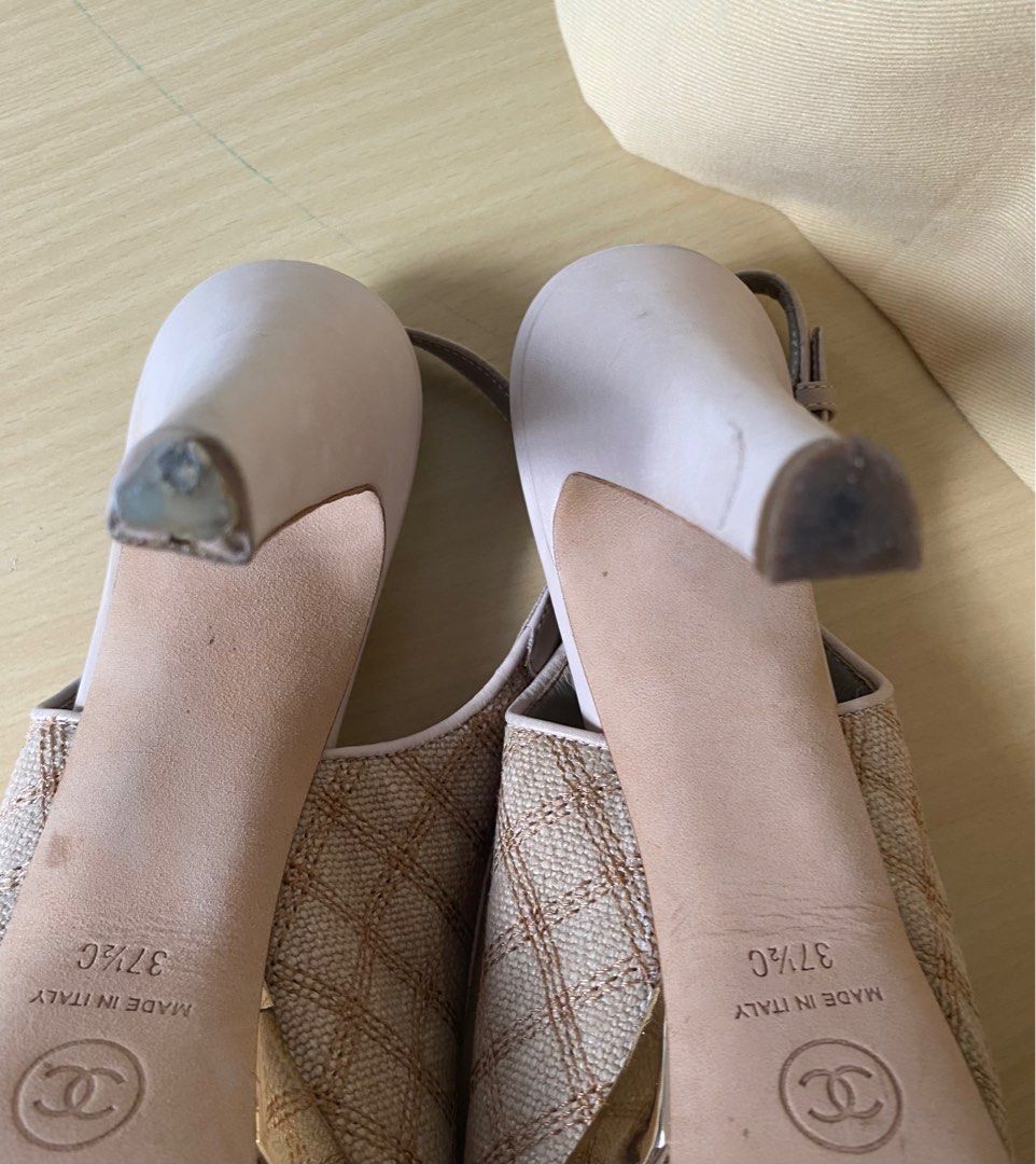 Chanel heels sale Clearance