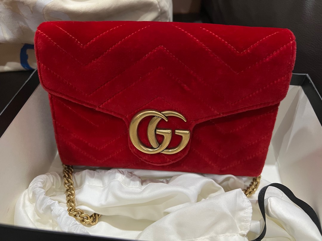 Authentic Gucci sling bag, Luxury, Bags & Wallets on Carousell