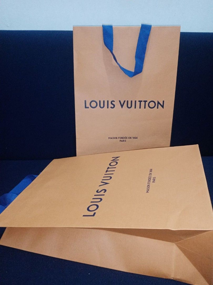 Authentic Lv Paper bag, Luxury, Bags & Wallets on Carousell