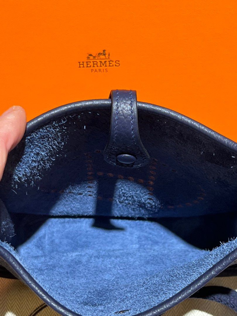 hermes evelyne bleu nuit