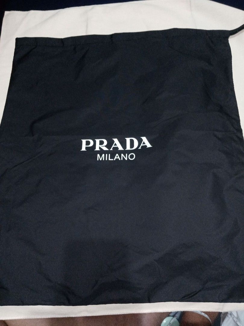 Prada dust bag deals for sale