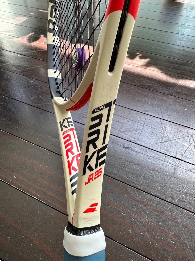 Babolat Pure Strike Junior 25 S C - Racchetta Da Tennis Per Ragazzi, Leggera, Con Tecnologie Control Frame E FSI Power, Unisex
