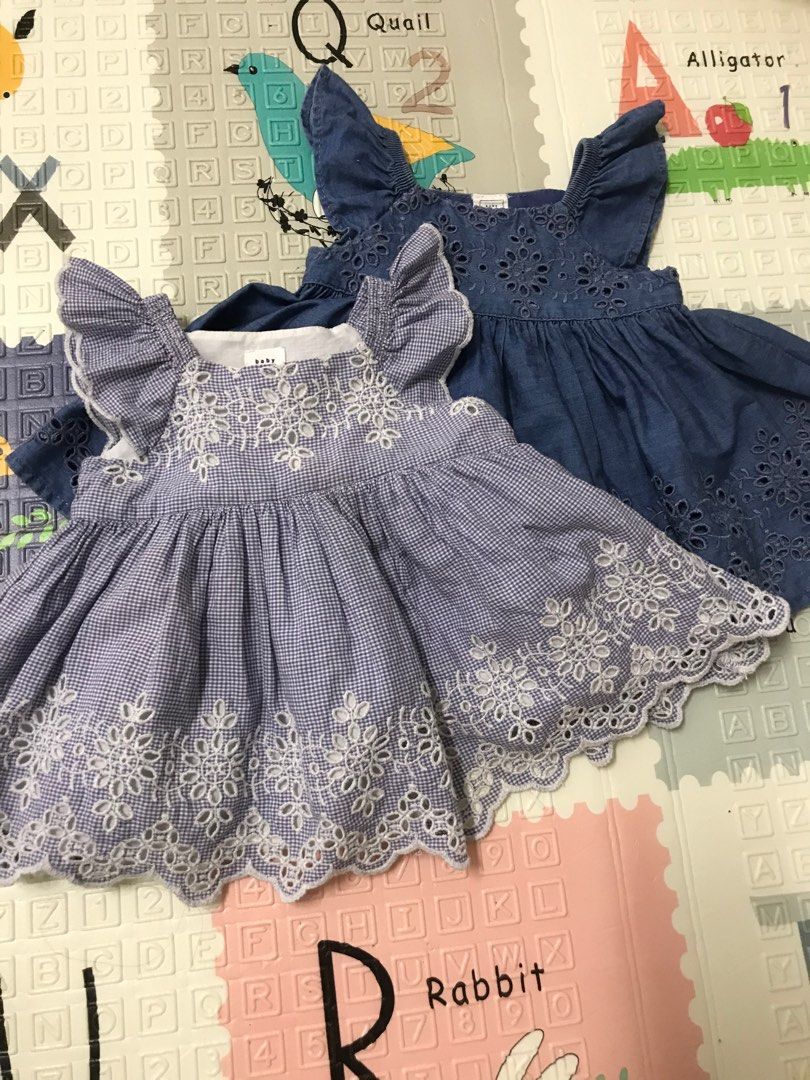 Baby gap eyelet shop dress