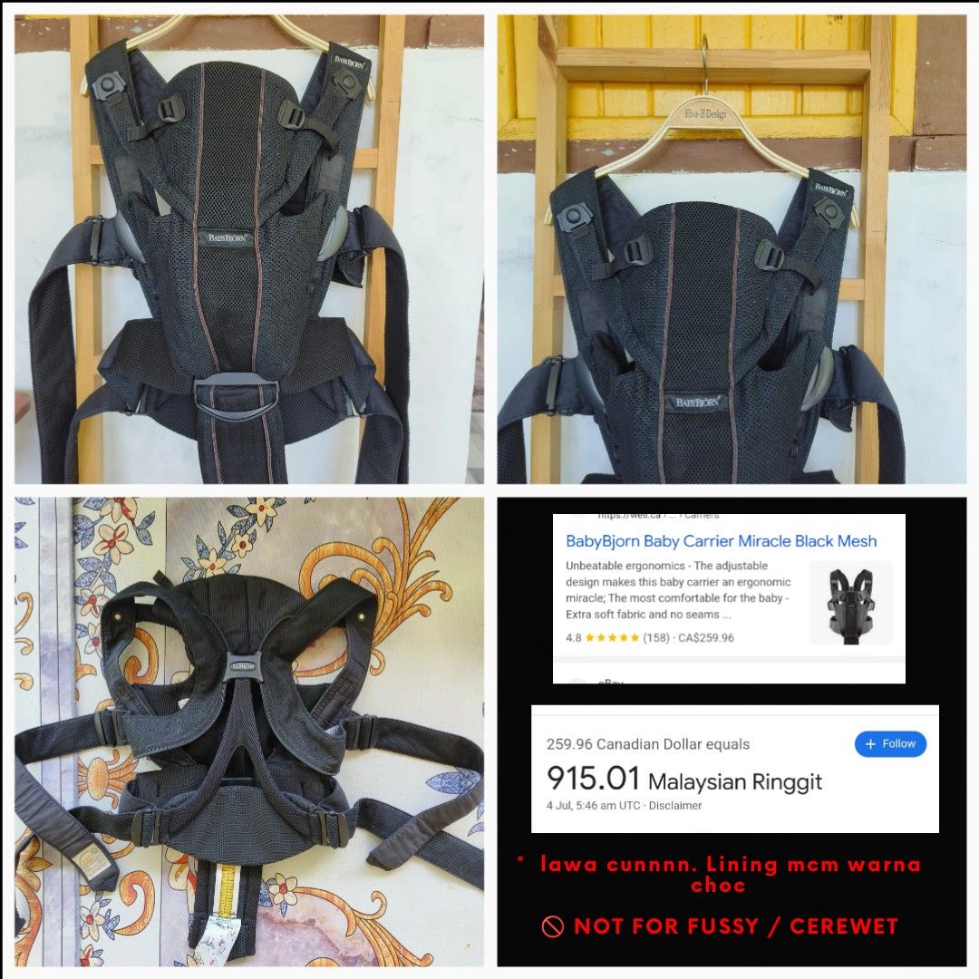 Bjorn miracle carrier review online