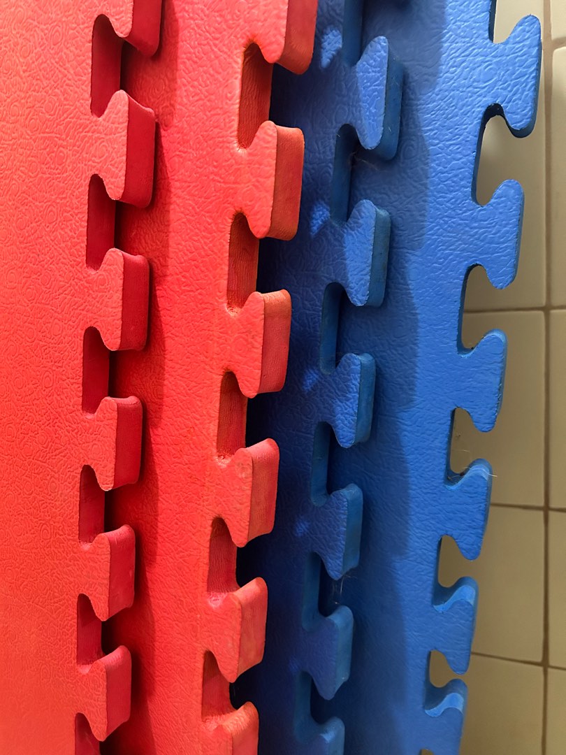 Bantex Rubber Interlocking Gym Mats, Sports Equipment, Exercise