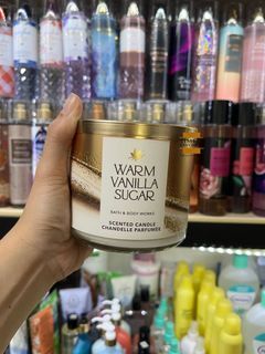 BBW Warm Vanilla Sugar 3-Wick Candle 411g